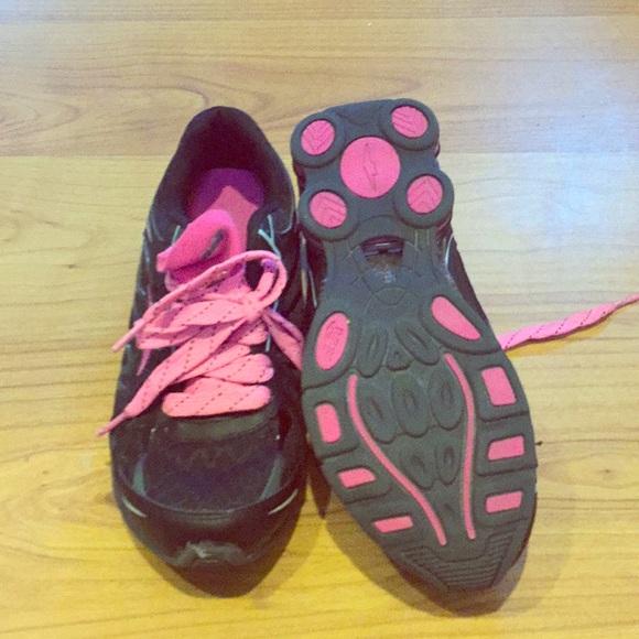 Avia running shoes 6 sneakers black & pink - Picture 6 of 8